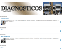 Tablet Screenshot of diagnosticoseu.net